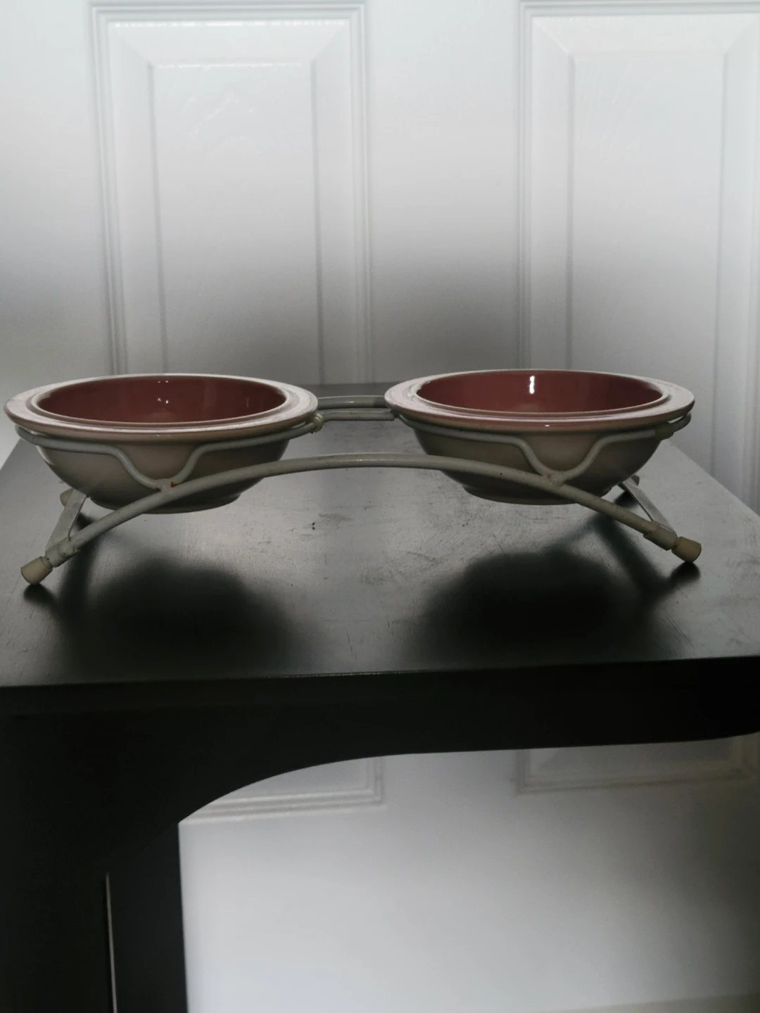 Pet Dishes and Stand - photo 2