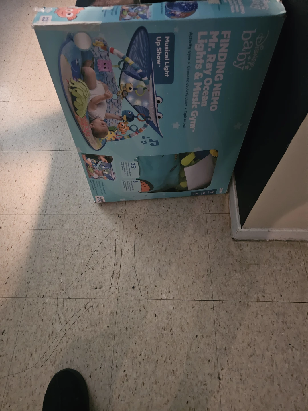 Disney Baby Finding Nemo Mr. Ray Ocean Lights & Music Gym