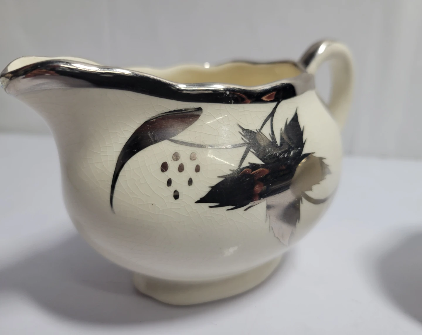 Vintage Ceramic Creamer and Sugar Bowl Set - photo 4