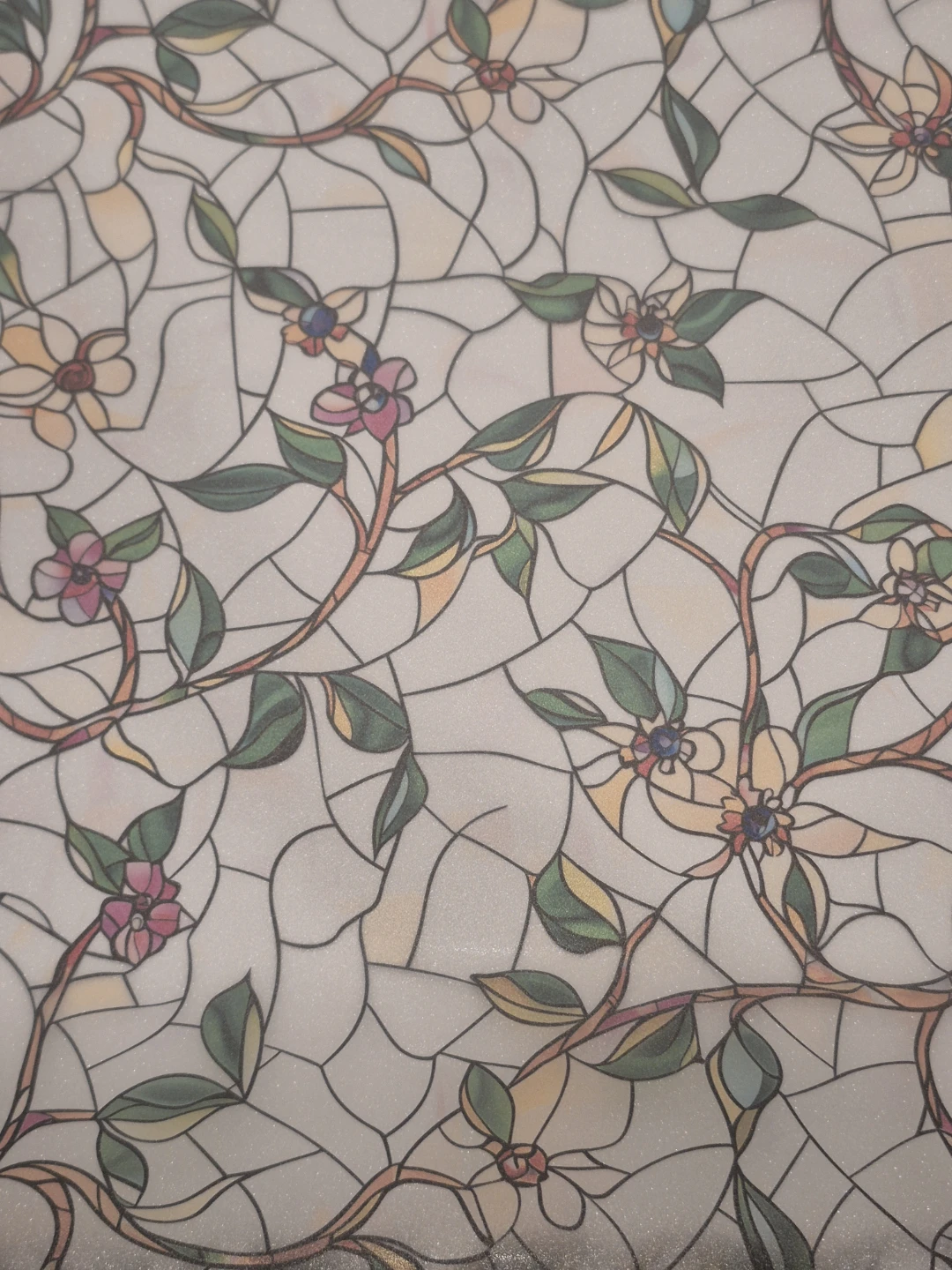 Stained Glass Window Privacy Film 17.7"x78.7". - photo 2