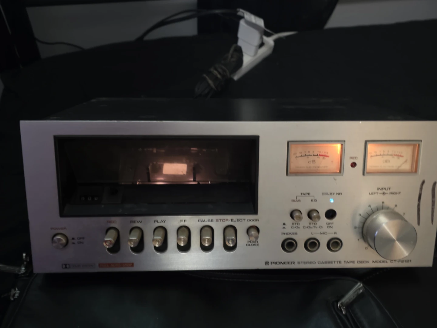 Pioneer Stereo Cassette Tape Deck Model CT-F2121