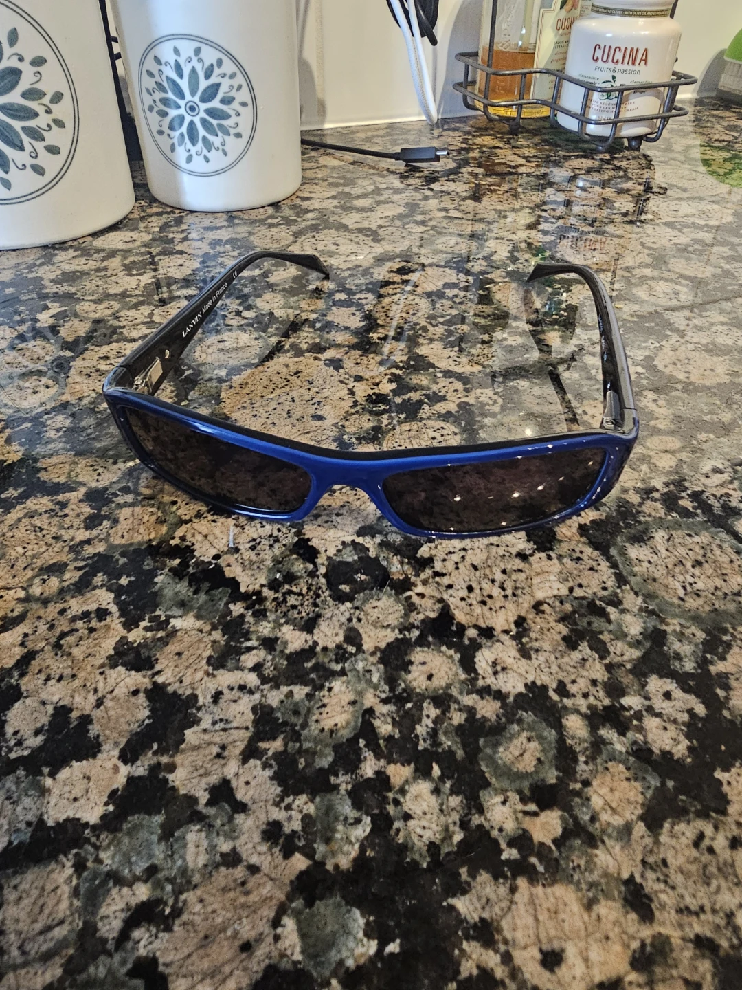 New Lanvin Paris Blue Sunglasses - photo 3