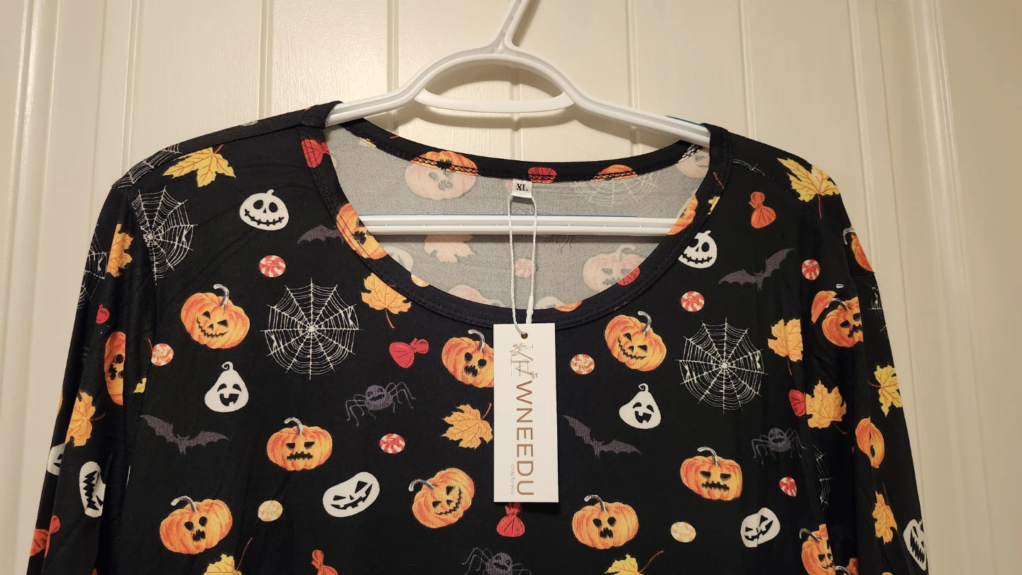 Wneedu Halloween Print Dress XL - photo 3