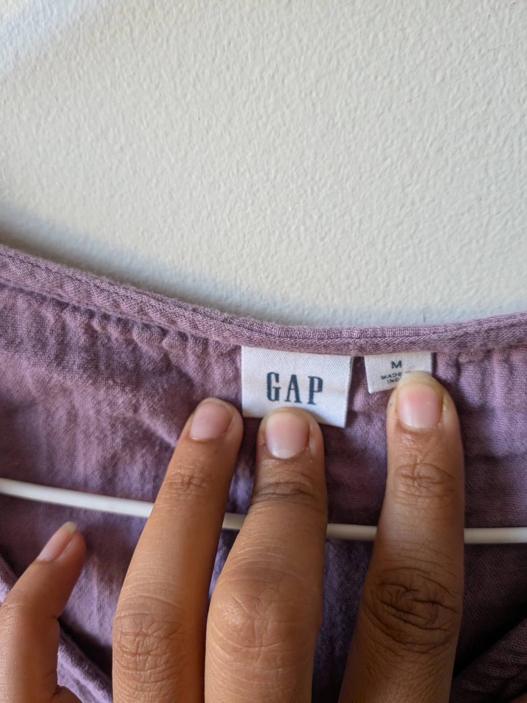 🏈Gap Purple 100% cotton Long Sleeve Top - photo 3