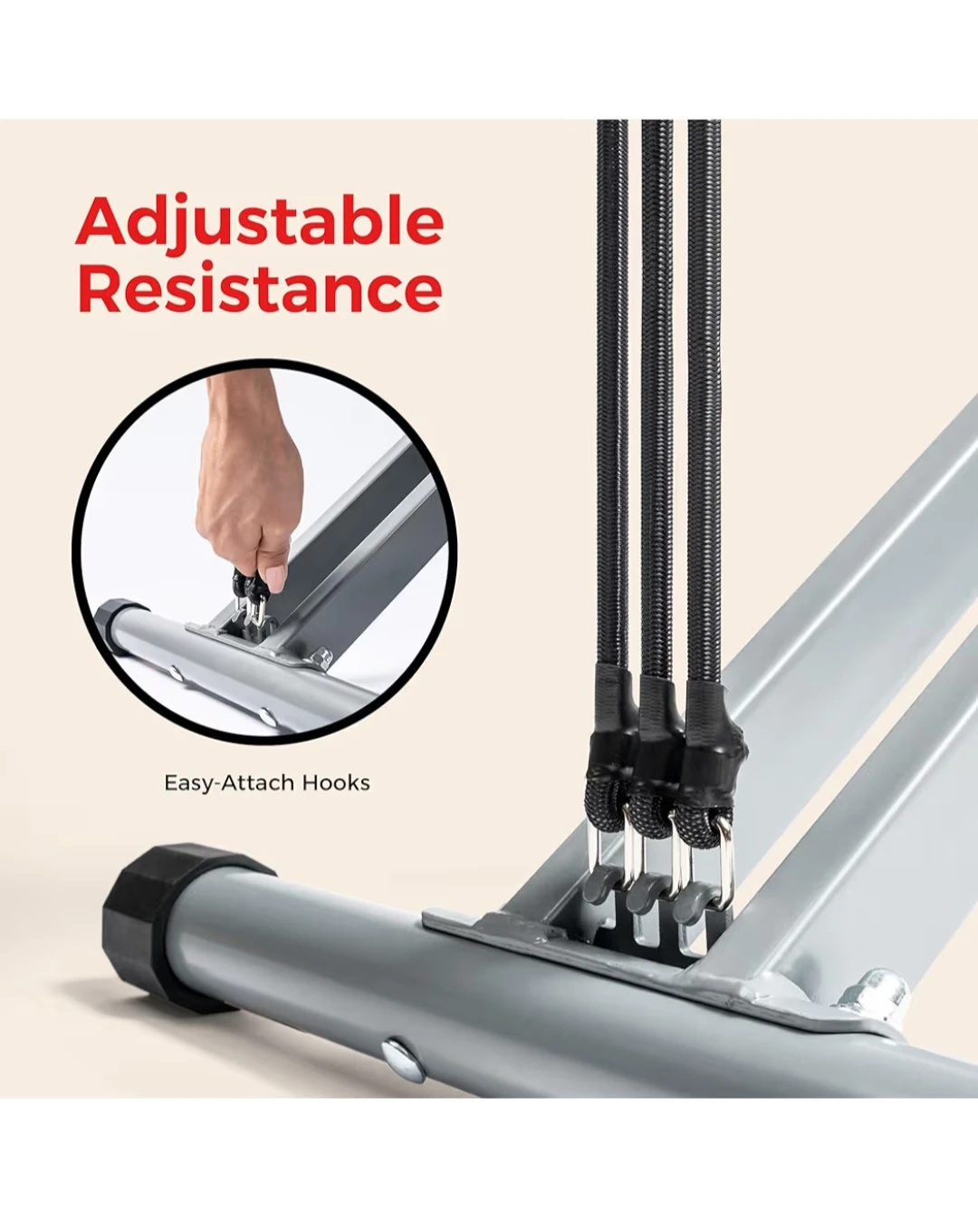 Sunny Health & Fitness Row-N-Ride Squat Assist Trainer - photo 2