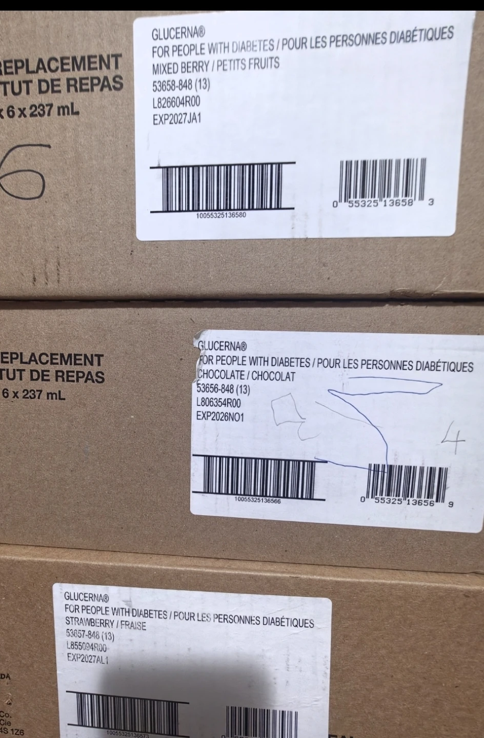 All 5 boxes for $115 Glucerna Diabetic - photo 2