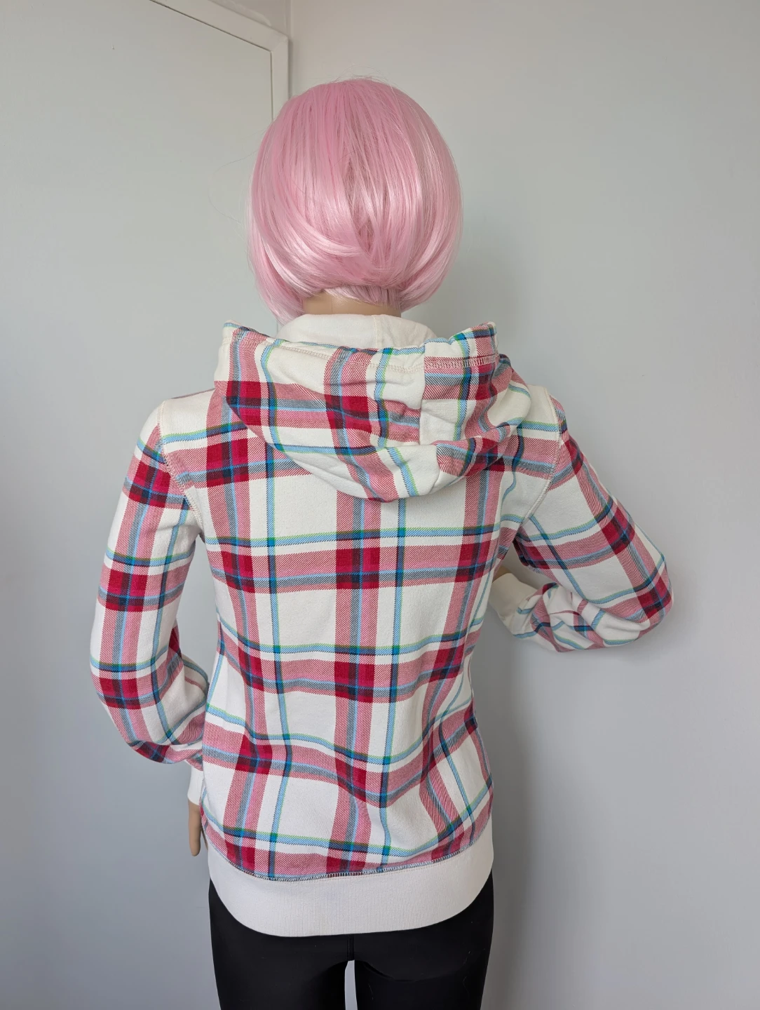 Aeropostale Plaid Zip-Up Hoodie - photo 4