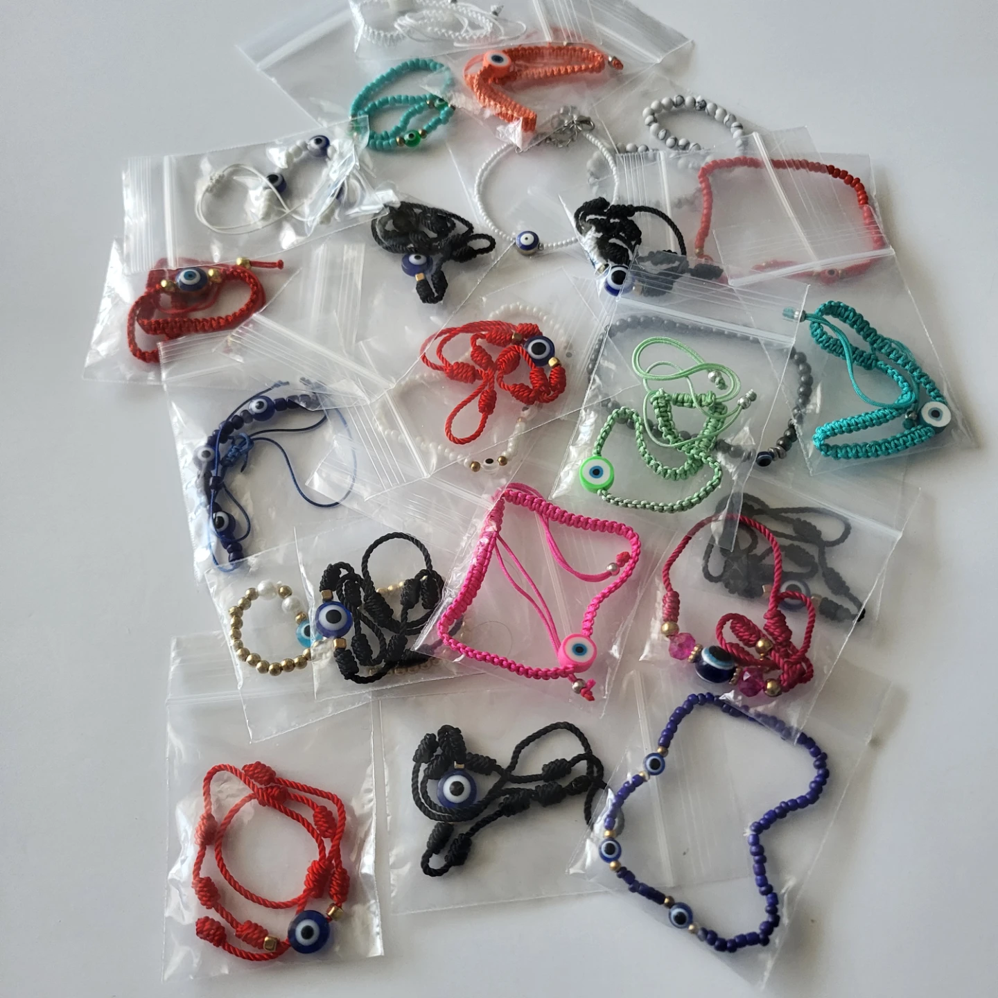 Large Collection of Evil Eye Jewellery and Keychains - photo 5