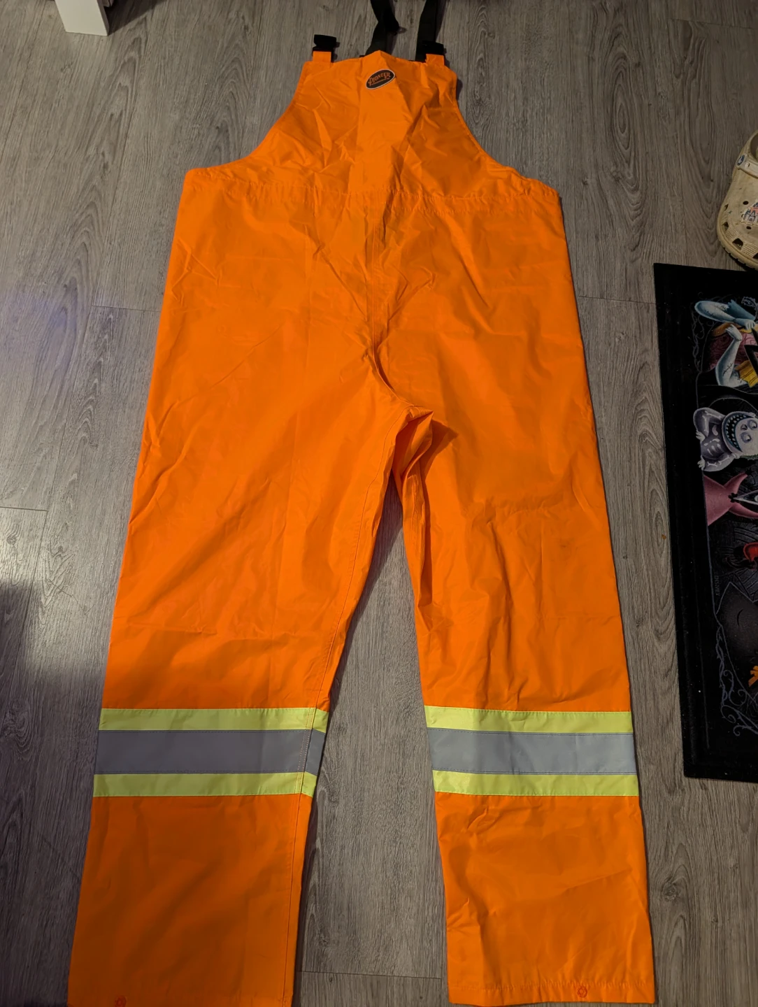 Pioneer Hi-Viz Bib Overalls - Orange