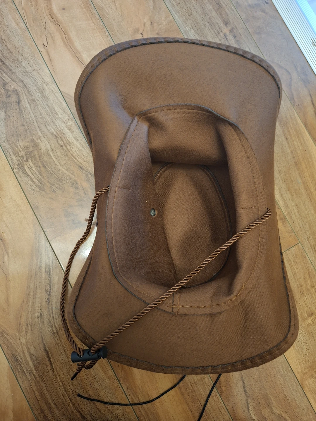 Brown Western Cowboy Hat with Bull Detail - photo 4