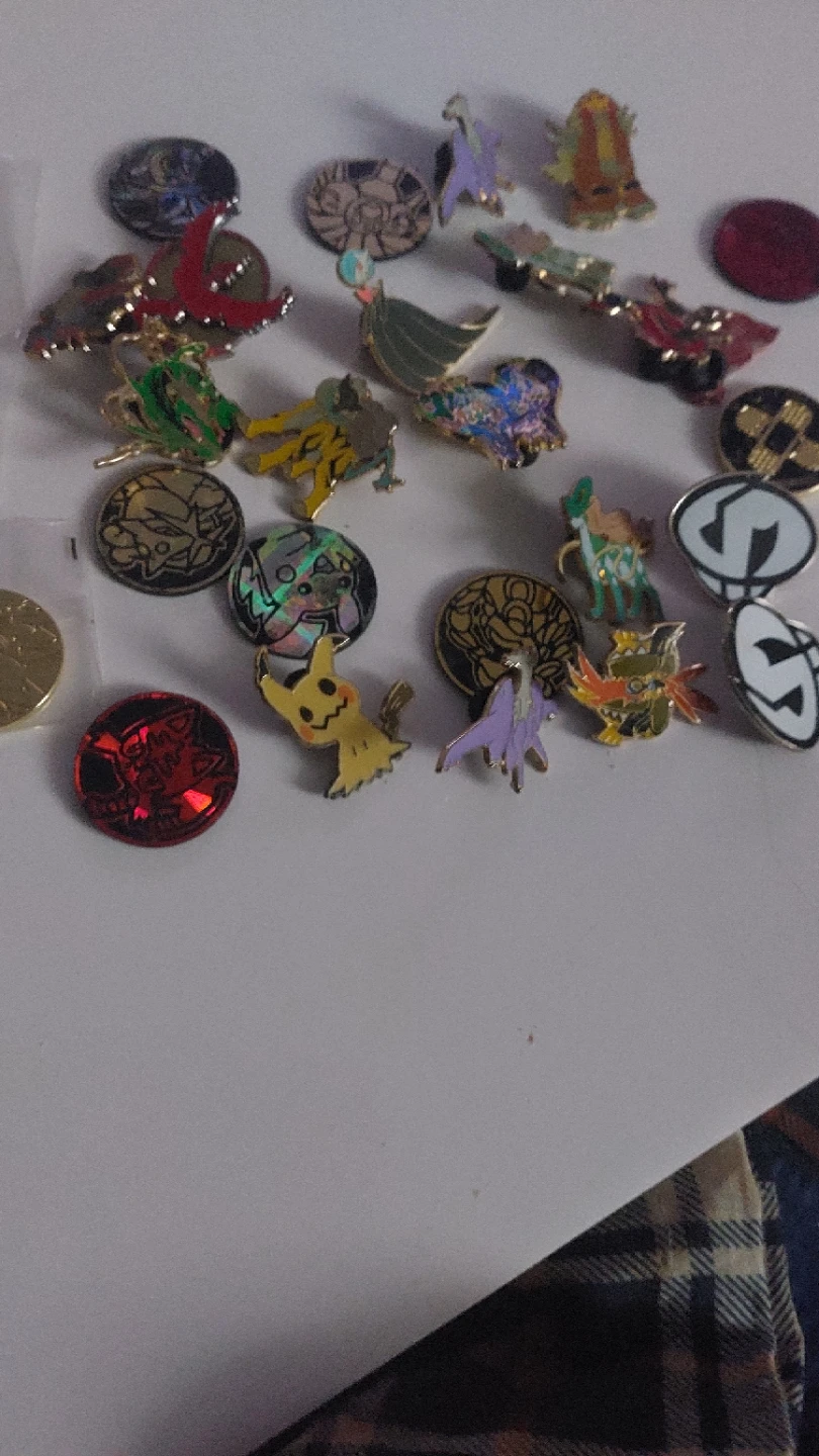 Pokemon Pins and Coins