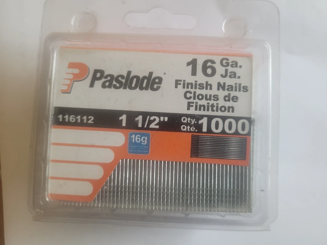 Paslode finishing nails