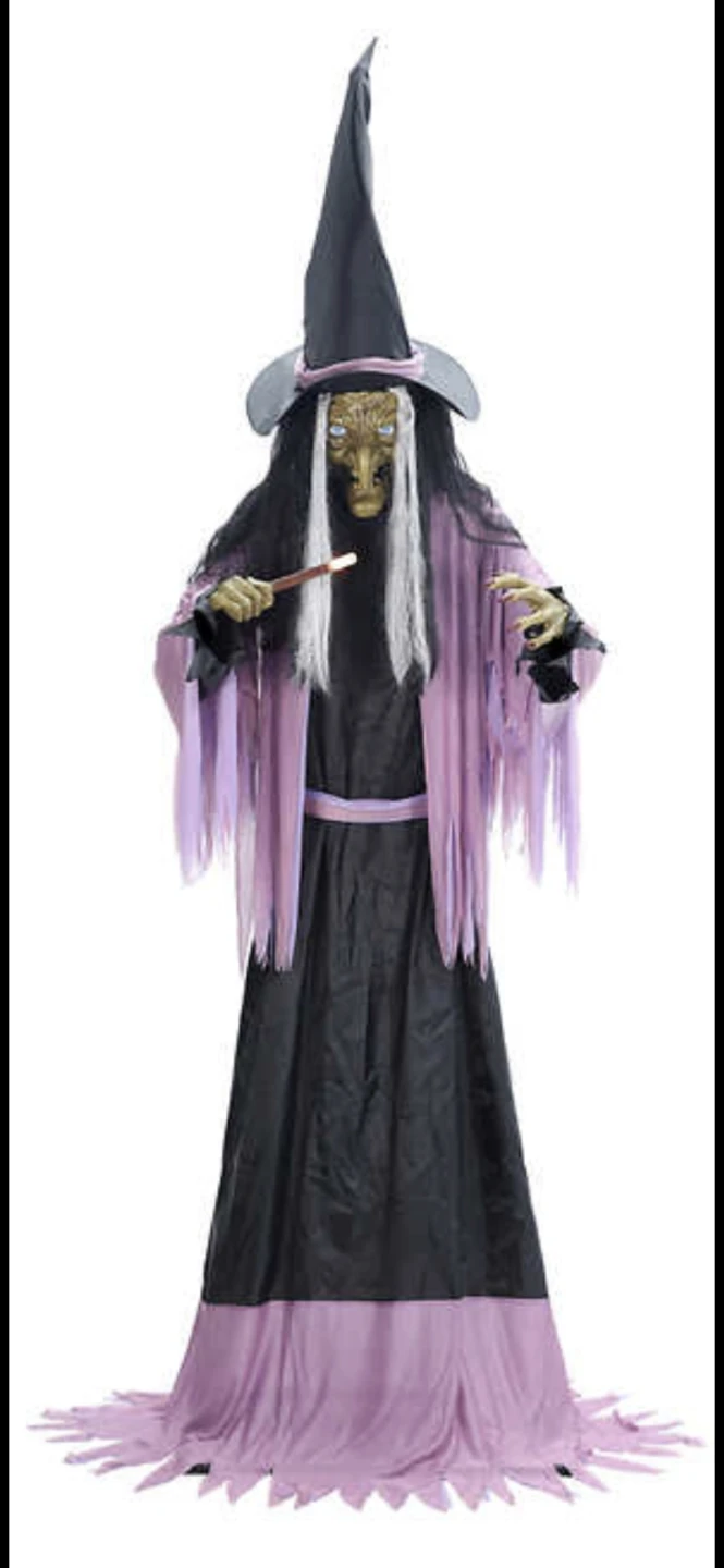 Nee in box 10.8 ft Halloween Animated Witch - photo 3