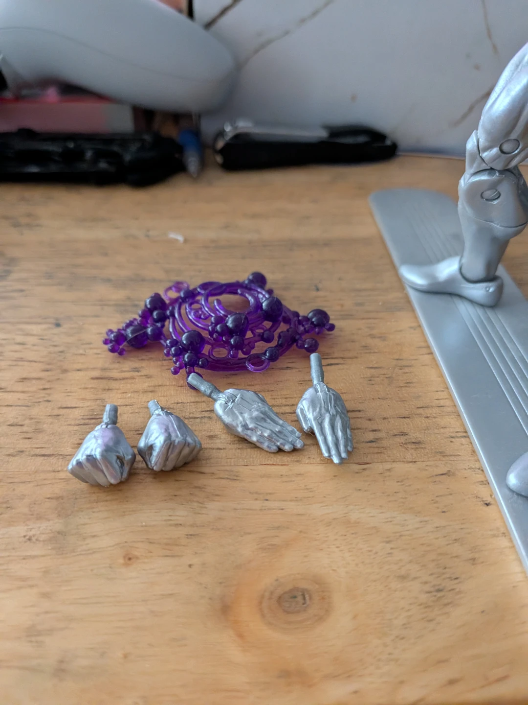 Loose Marvel Legends Silver Surfer Haslab Galactus Boxset - photo 5