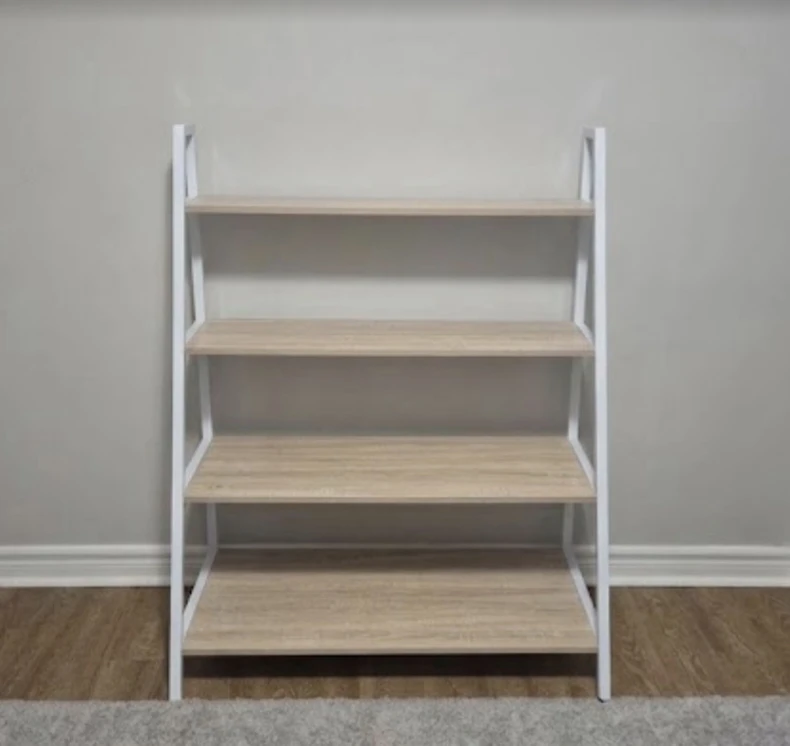 4-Tier Ladder Bookshelf