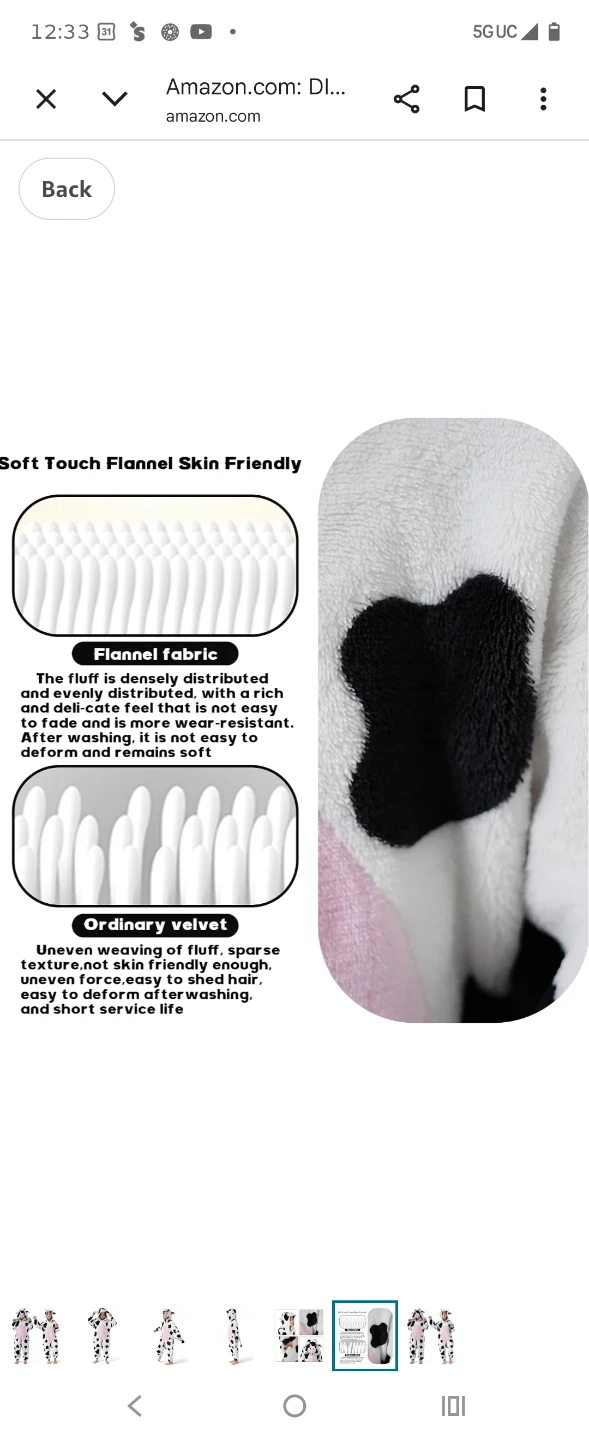Kids Cow Animal Onesie Costume - photo 4