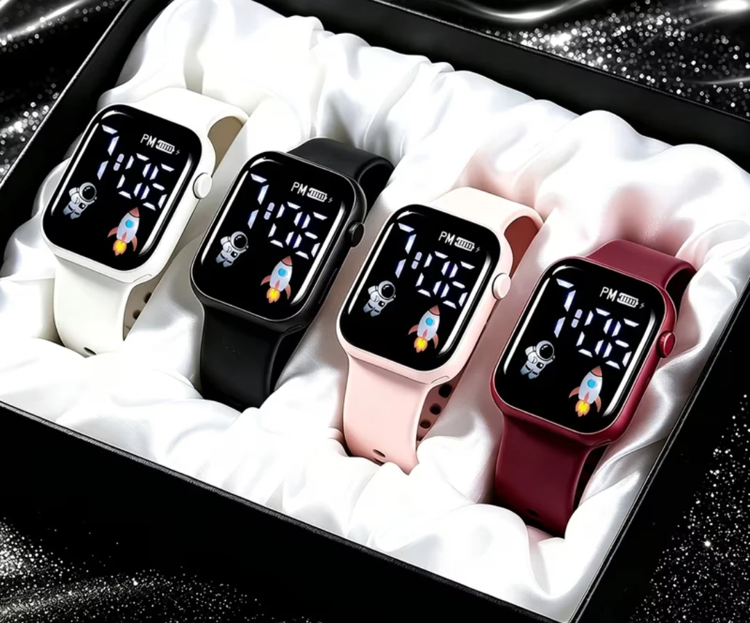 Set of 4 Digital LED Watches one for 5 dollars or all for 15
