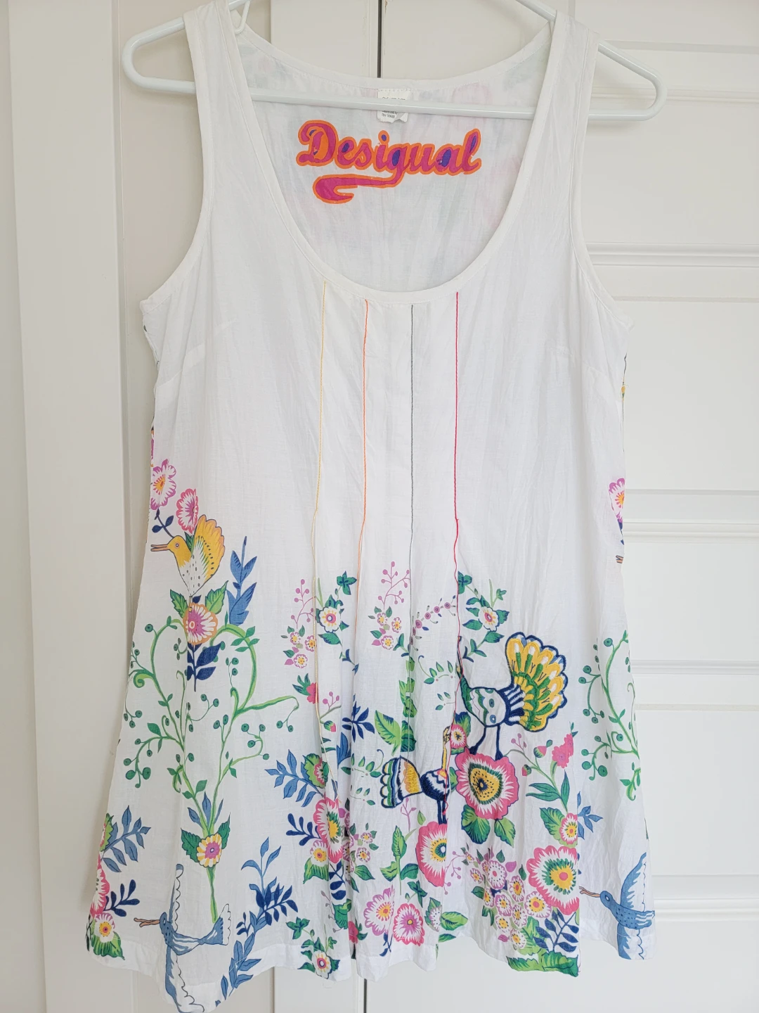 Desigual Floral Sleeveless Top Size M