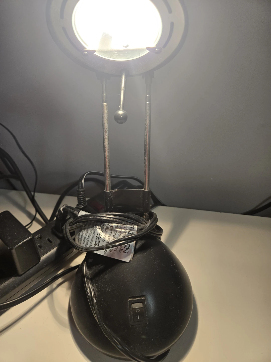 Two adjustable black desk lamps - photo 3