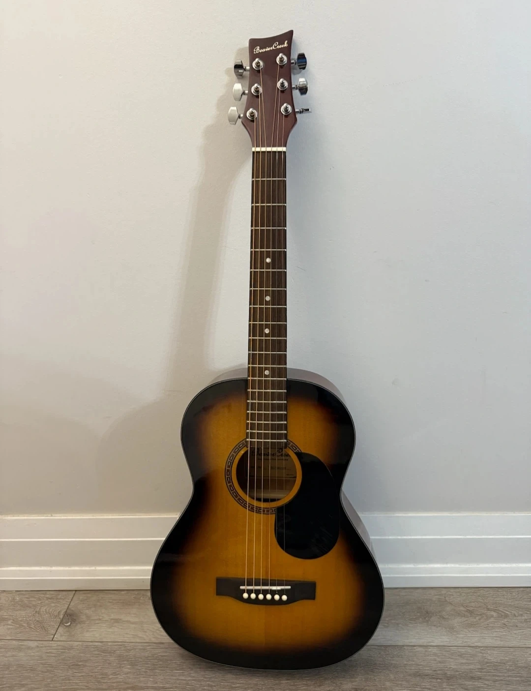 Beaver Creek 3/4 Acoustic Guitar + Gig Bag & Picks ($50)