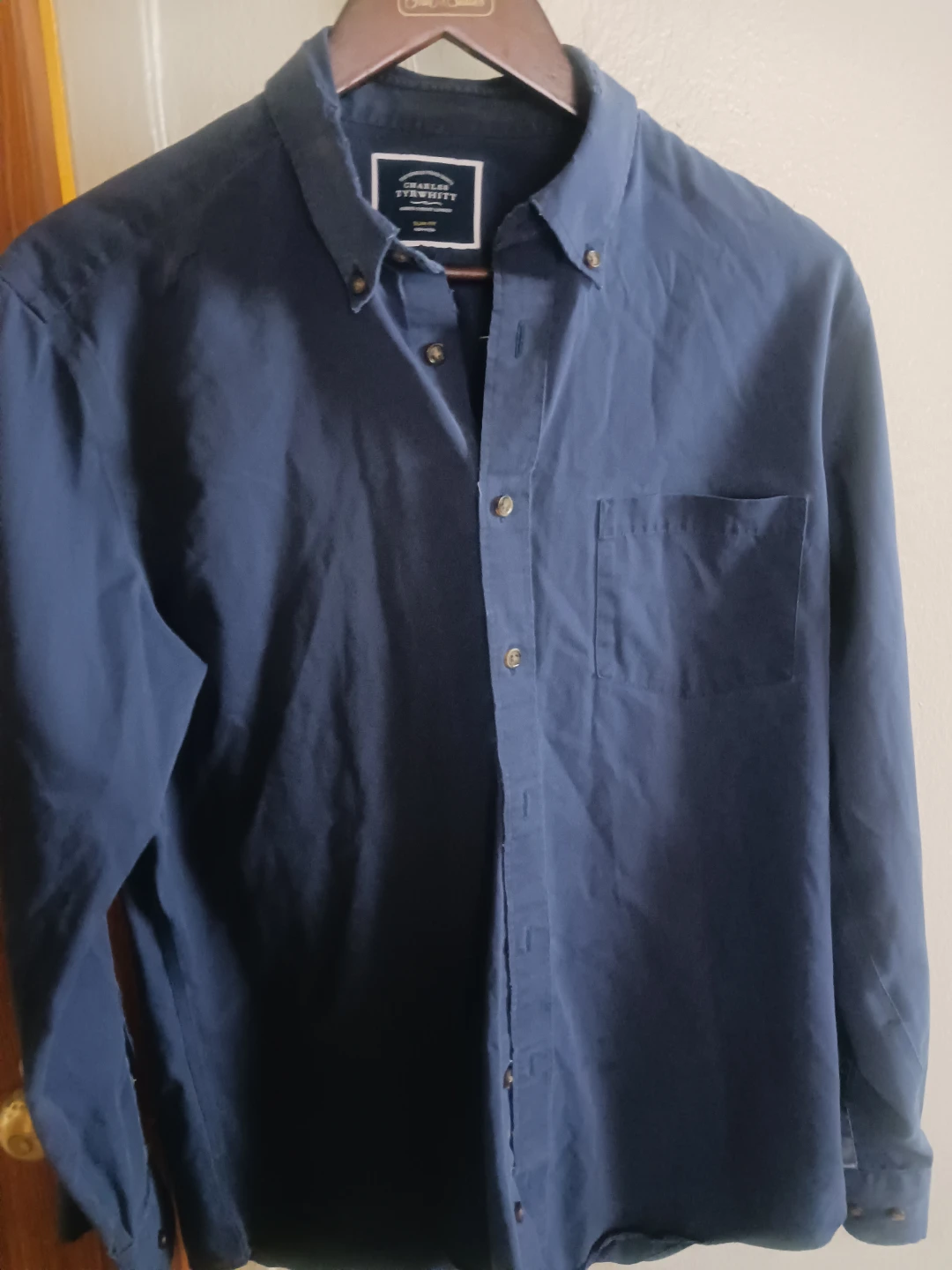 🏈 Charles Tyrwhitt Navy Slim Fit Shirt