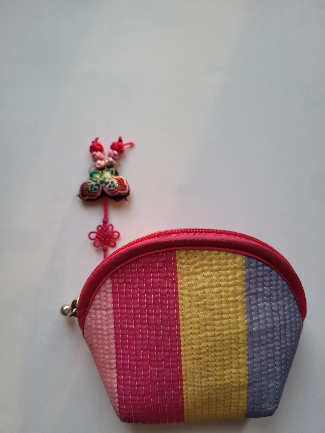 Korean Traditional Striped Coin Pouch