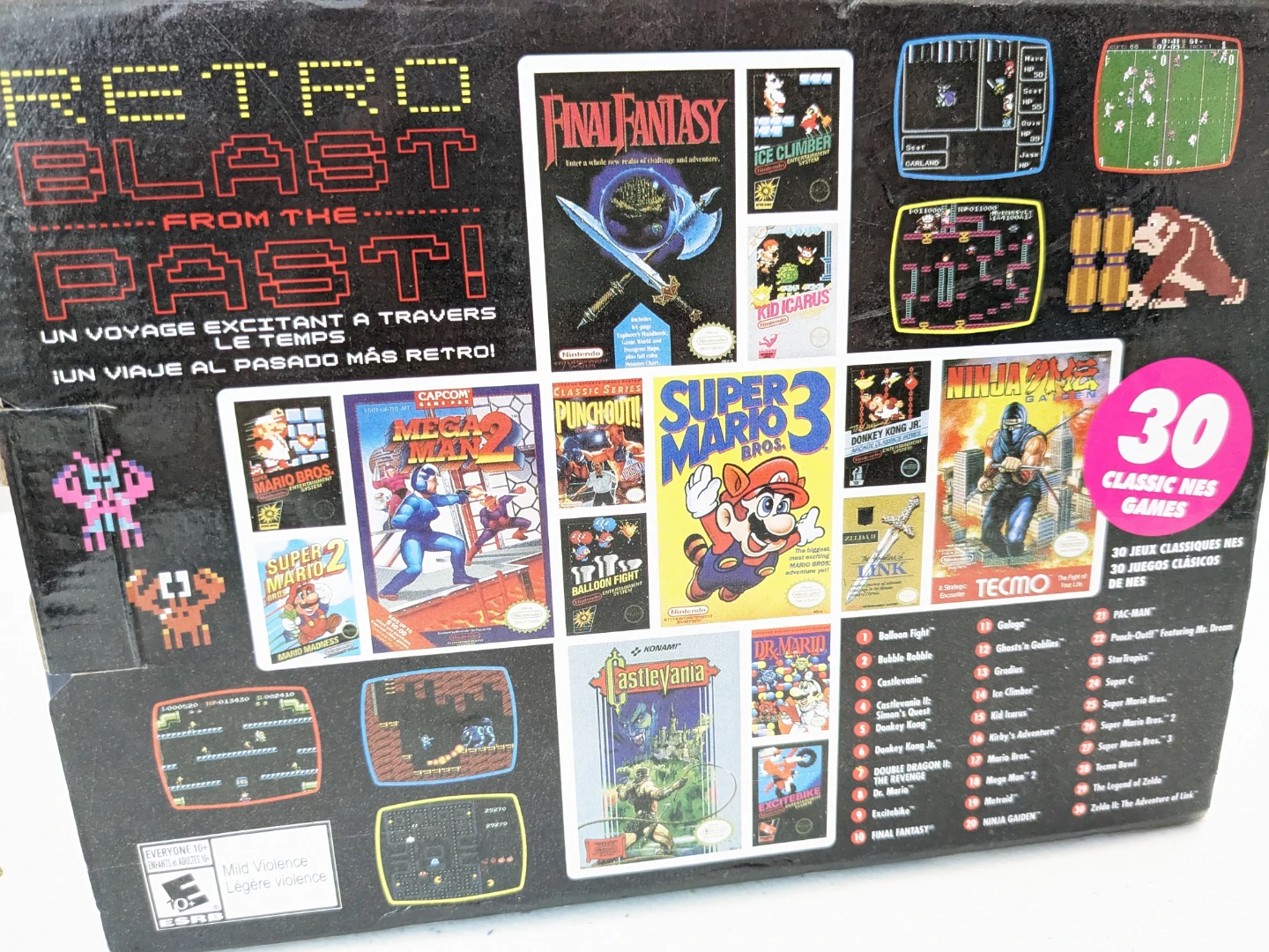NEW Classic Edition System with 30 RETRO Games Pre-Installed - photo 3