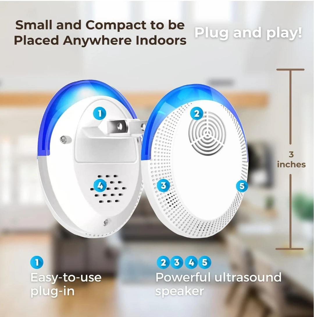 Ultrasonic Pest Repeller 6 Pack - photo 5