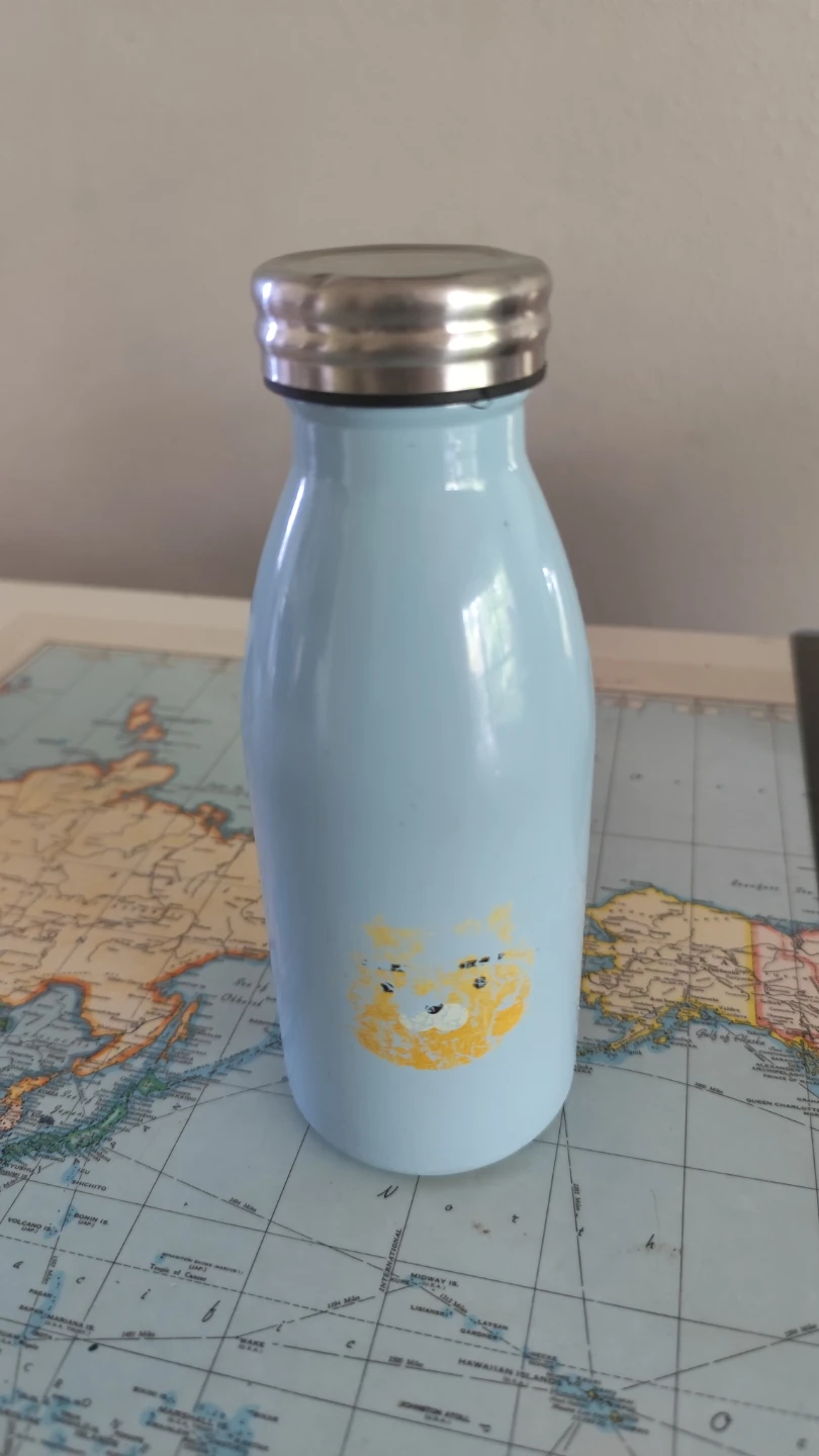 Light Blue Reusable Water Bottle