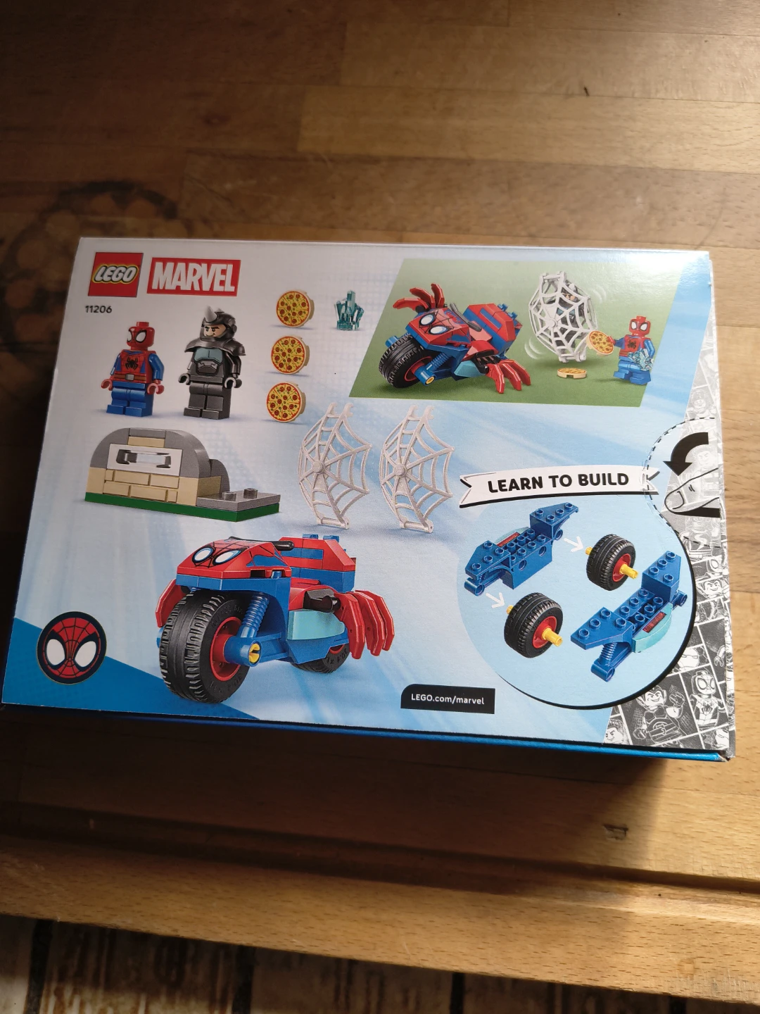 LEGO Marvel Spidey on his Motorcycle vs. Rhino 11206 - photo 2