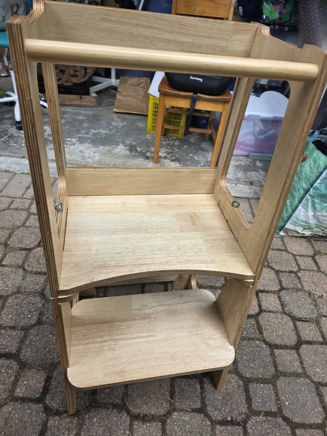 Wooden Kitchen Helper Stool - photo 5
