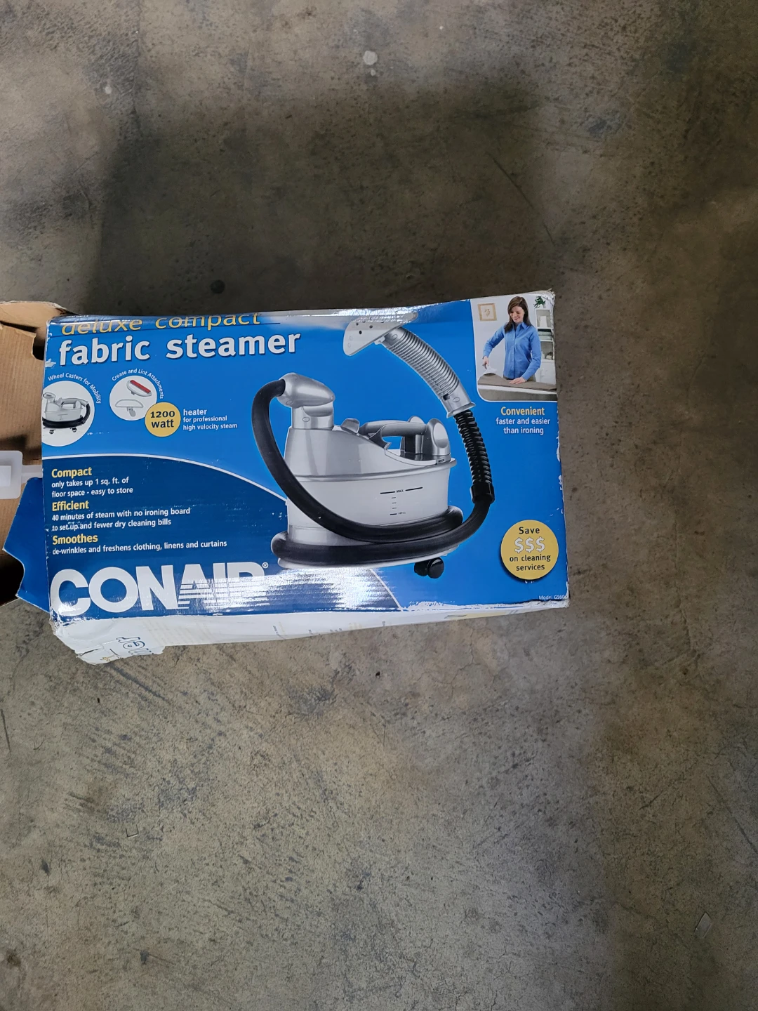 Conair Deluxe Compact Fabric Steamer - photo 3