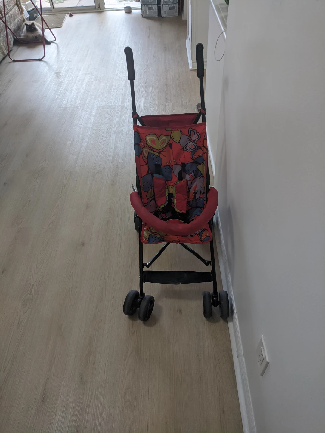 LuvLap Red Butterfly Stroller - photo 2
