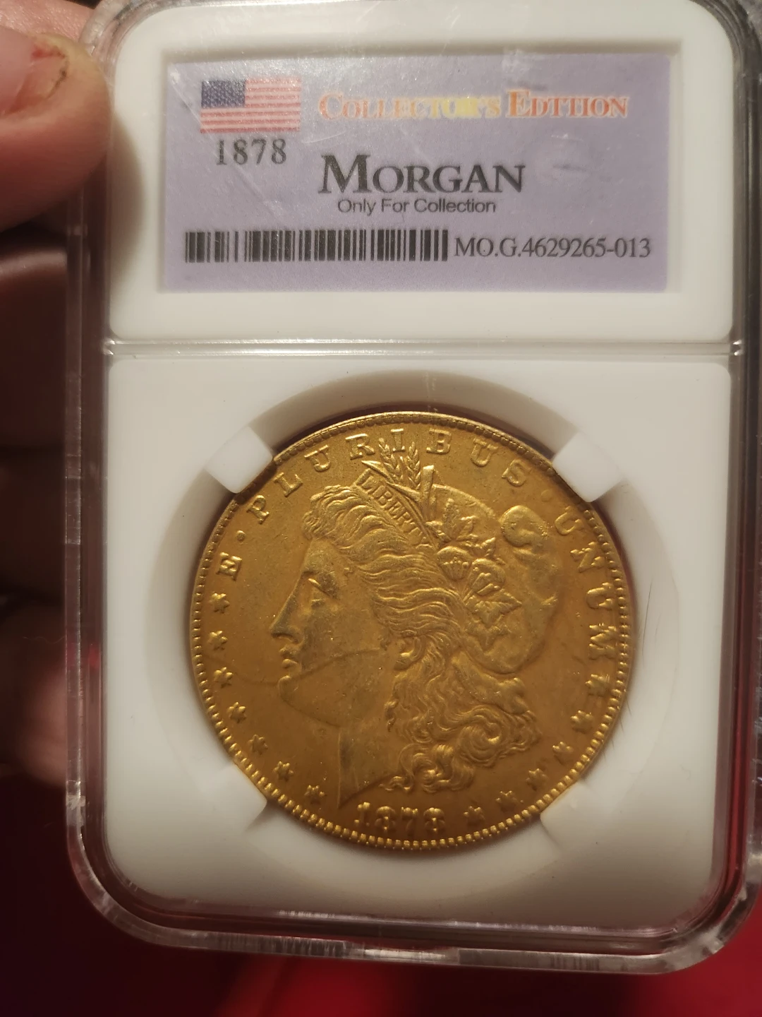 1878 Morgan Collector's Edition Coin - photo 2