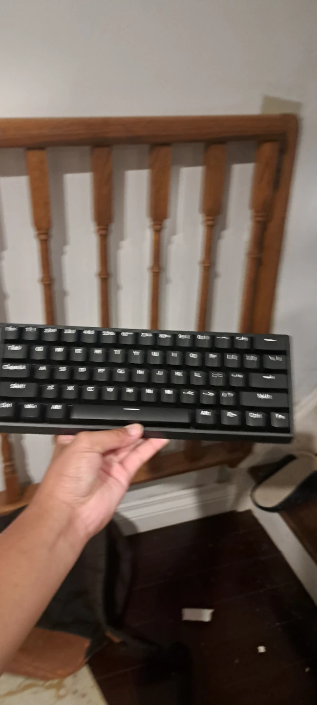 Black 60% Mechanical Keyboard - photo 2