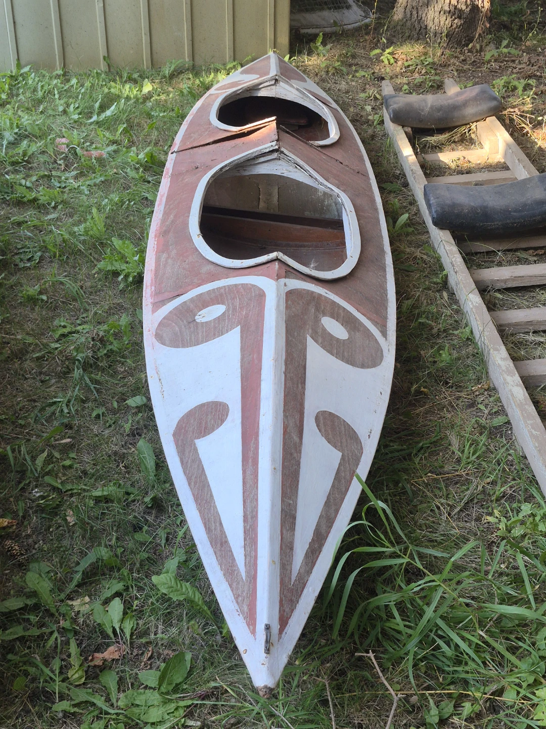 Wooden Tandem Kayak