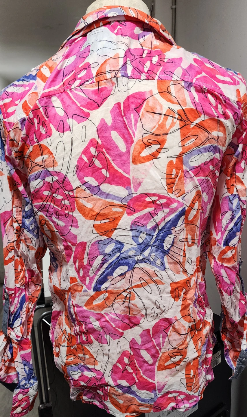 Tommy Hilfiger Women's Tropical Print Shirt - photo 2