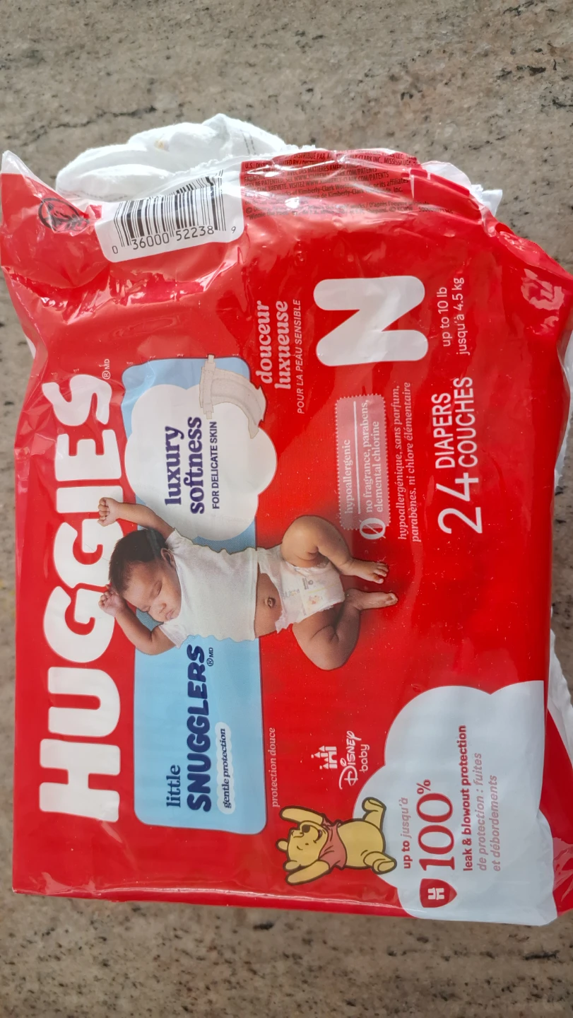 Huggies Little Snugglers Newborn Diapers 23 Count