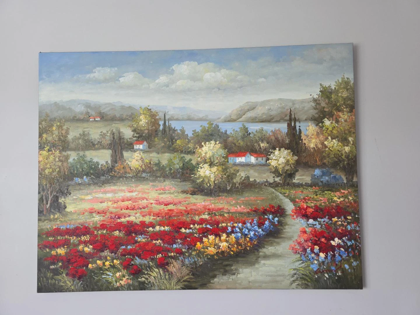 Large Landscape Canvas Painting