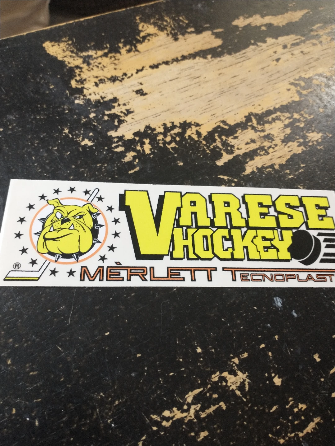 1991 Varese Hockey Italy pro hockey champions sticker - photo 2