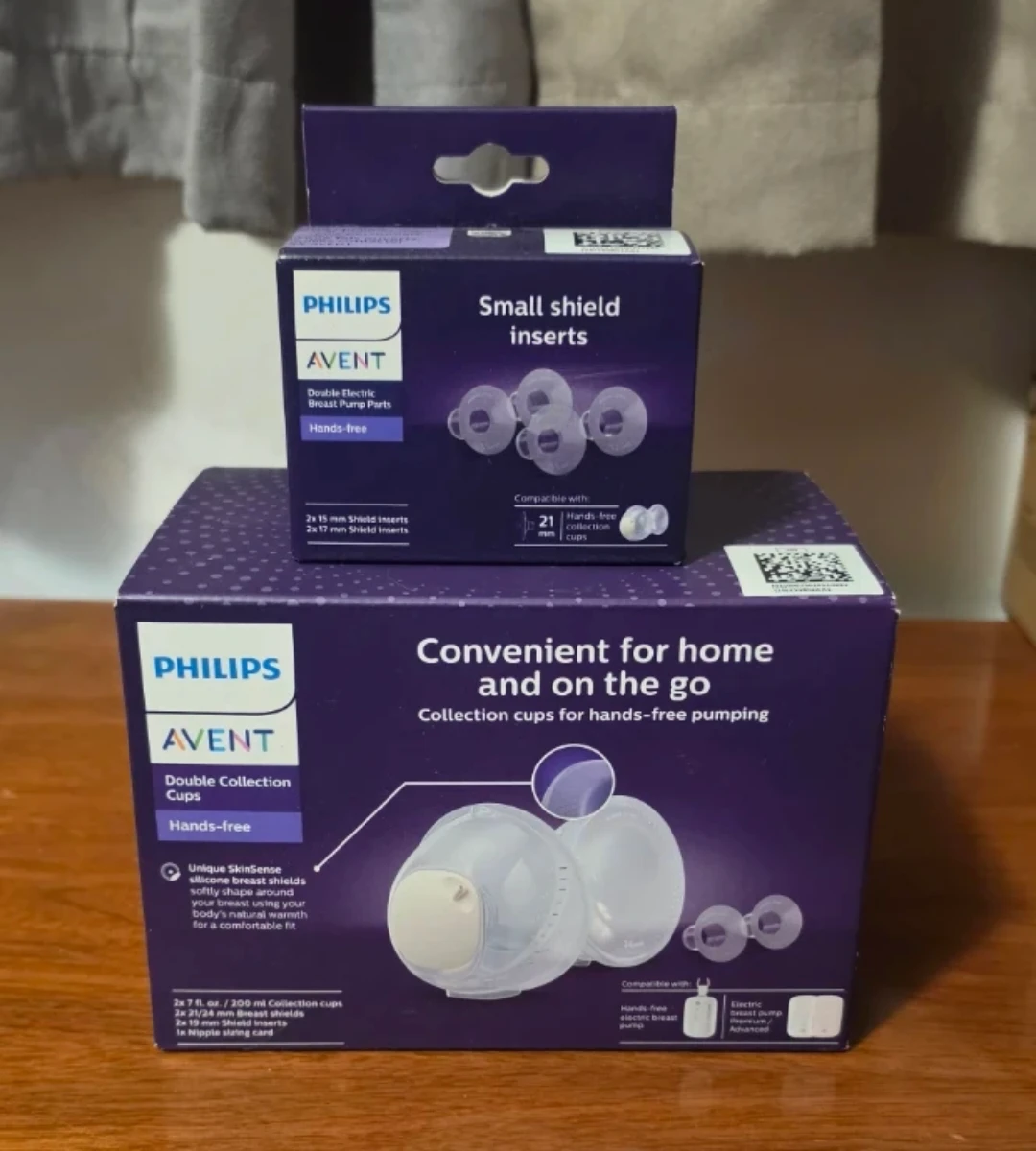 Philips Avent Hands-Free Breast Pump Collection Cups and Inserts