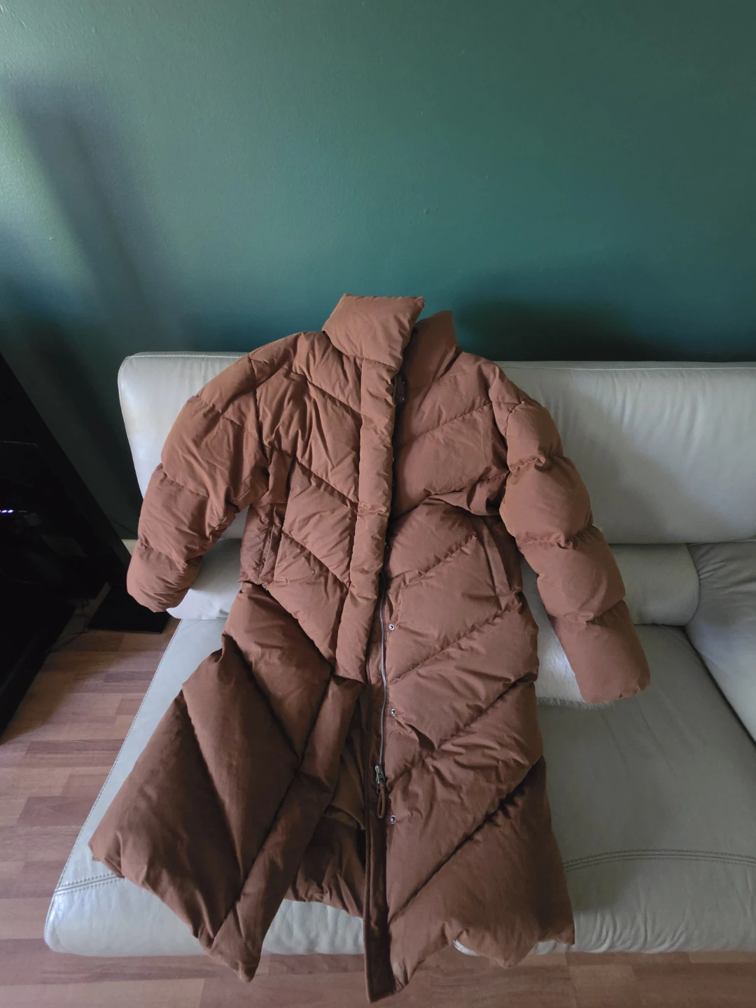 Wilfred the " CLOUD PUFF "  strong, magnetic closure winter coat
