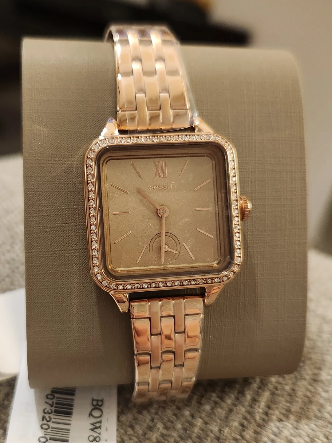 Fossil Rose Gold-Tone Watch BQW8046