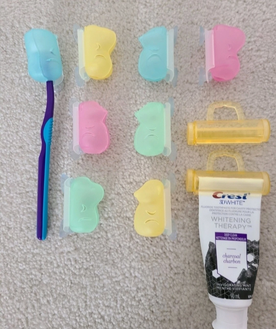 Toothbrush and Toothpaste Holders 🏈 - photo 2