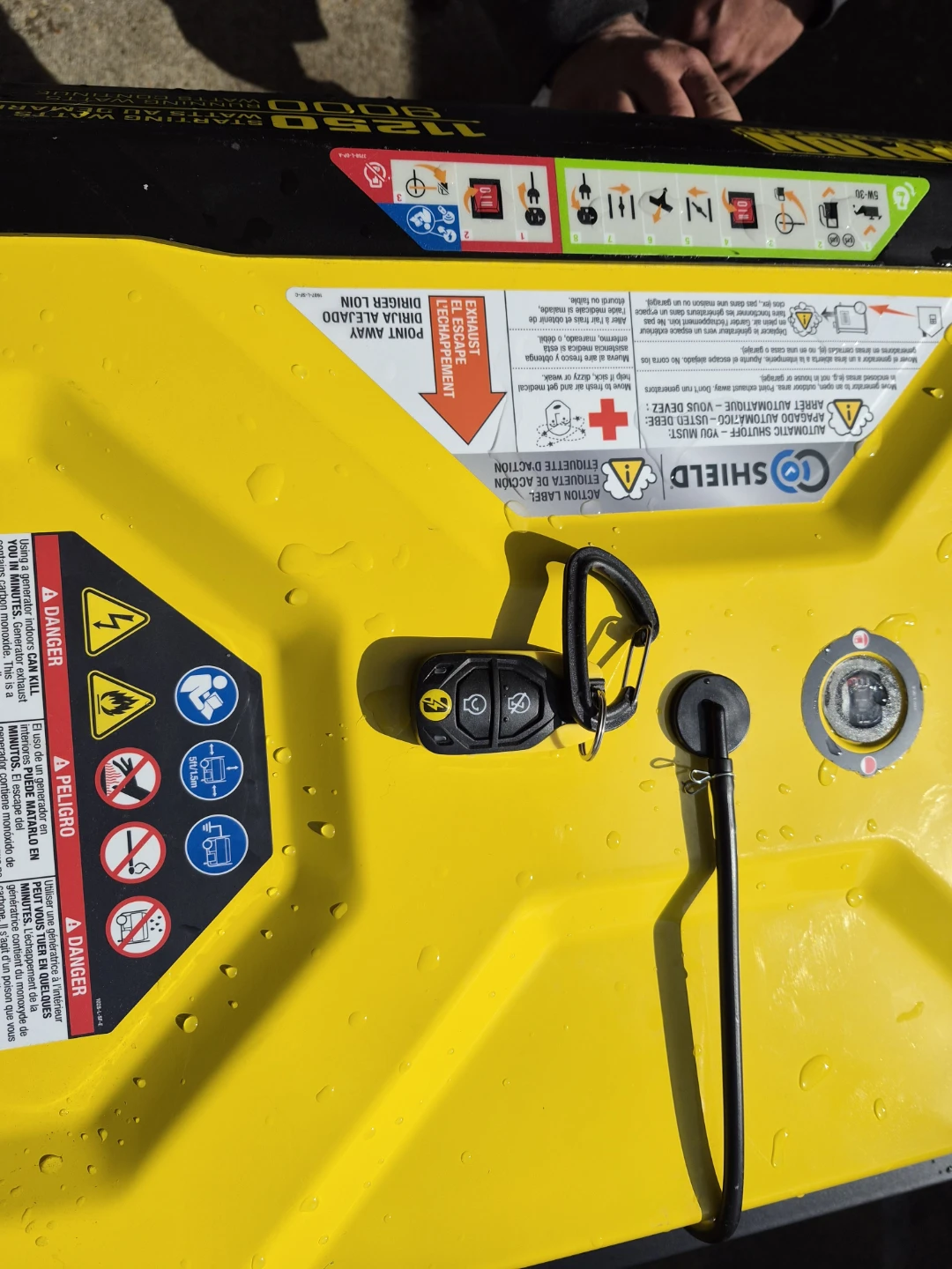 Champion 9000W Portable Generator - photo 5