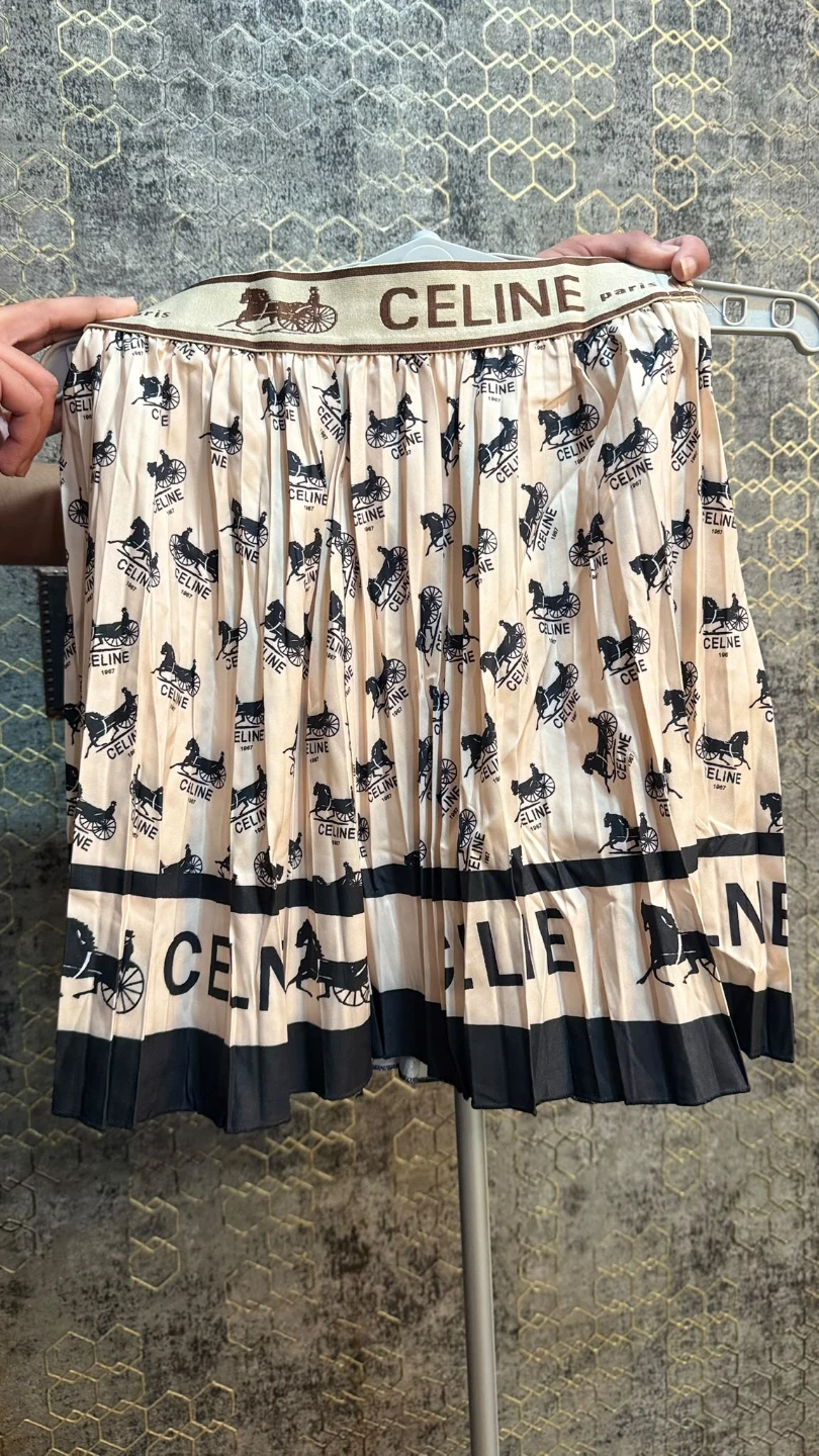 Celine Pleated Skirt