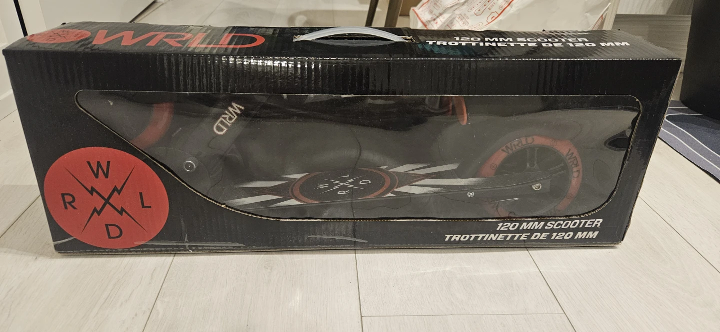 WRLD 120 mm Collapsible Scooter