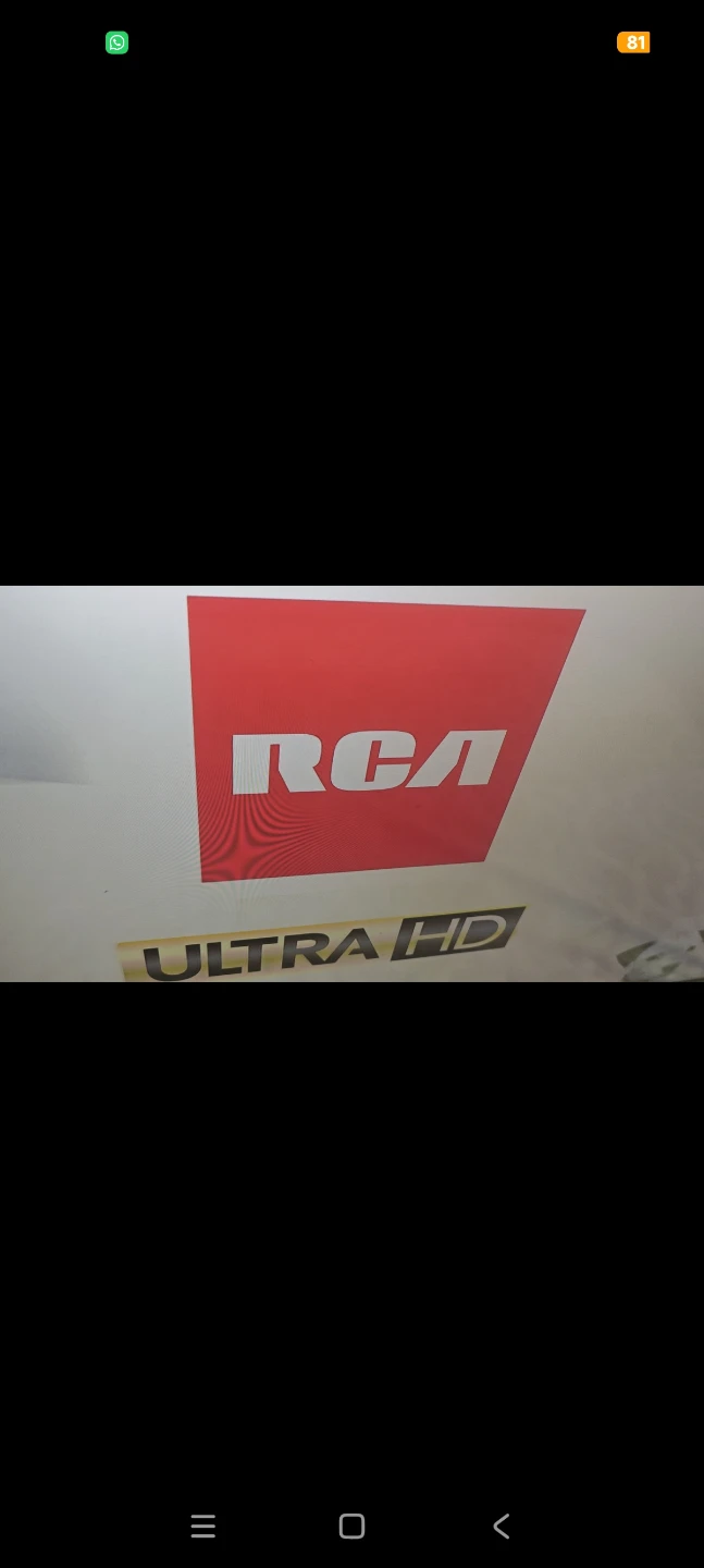 For parts or repair. RCA 50" UHD 4k TV RLDED5098-UHD - photo 5