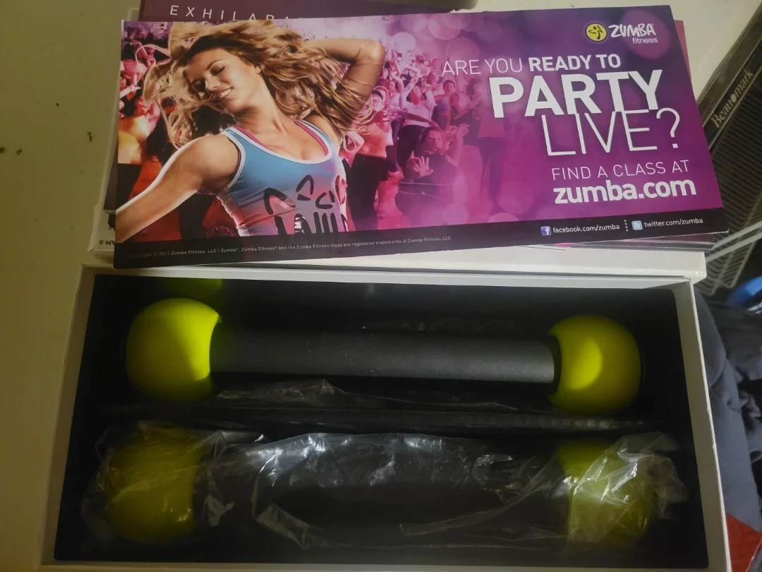 🏈 Zumba Fitness Toning Sticks