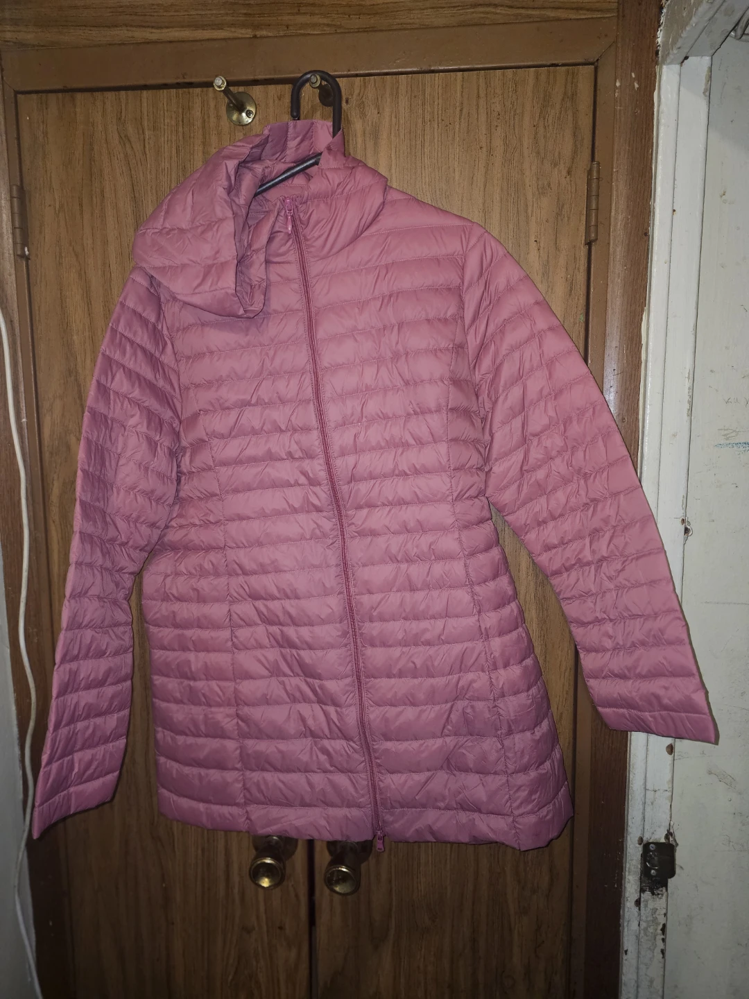 Uniqlo Pink Ultra Light Down Jacket